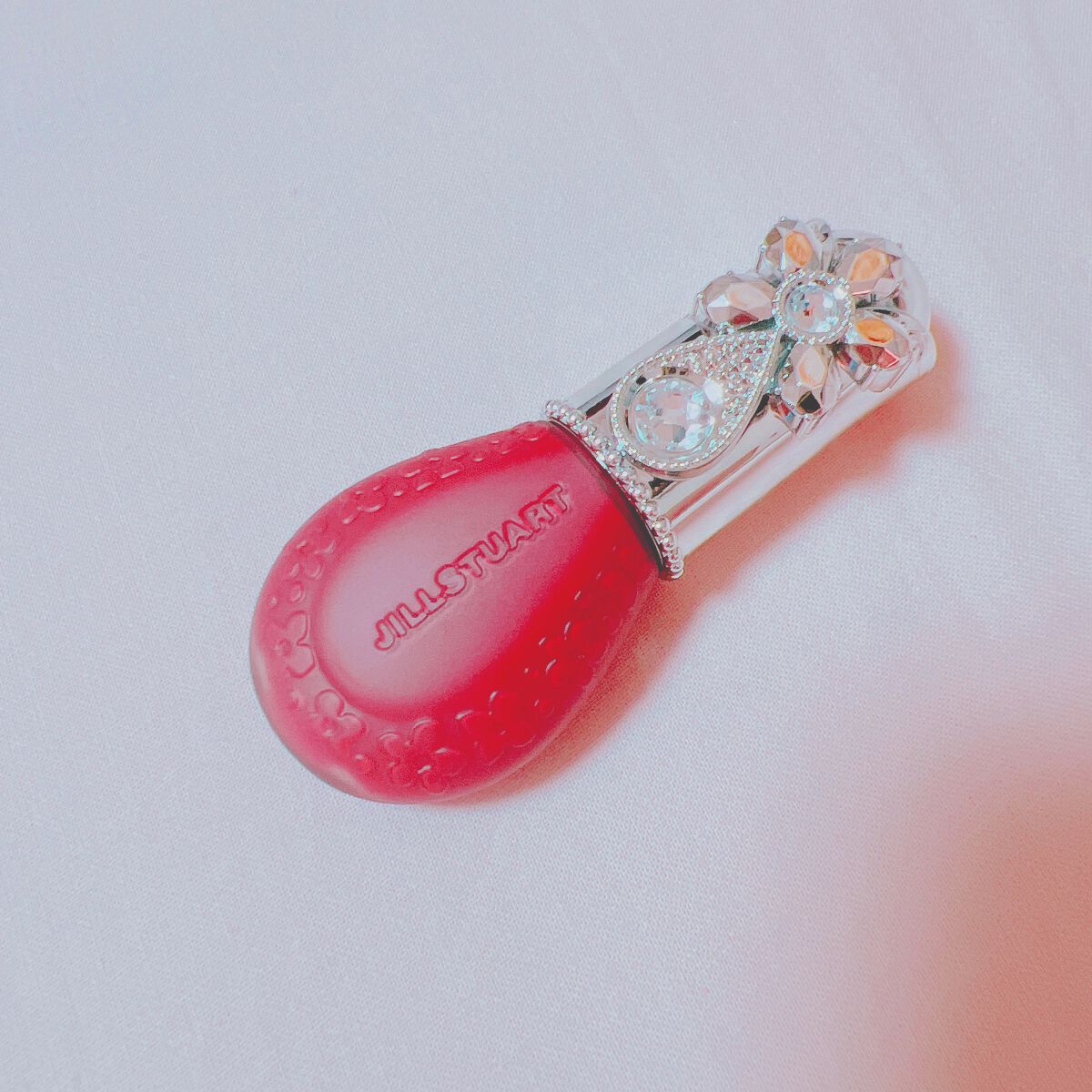 ジルスチュアート ブルームドロップ リップ＆チーク シフォン 01 kiss bloom/JILL STUART/リキッドチークを使ったクチコミ（1枚目）