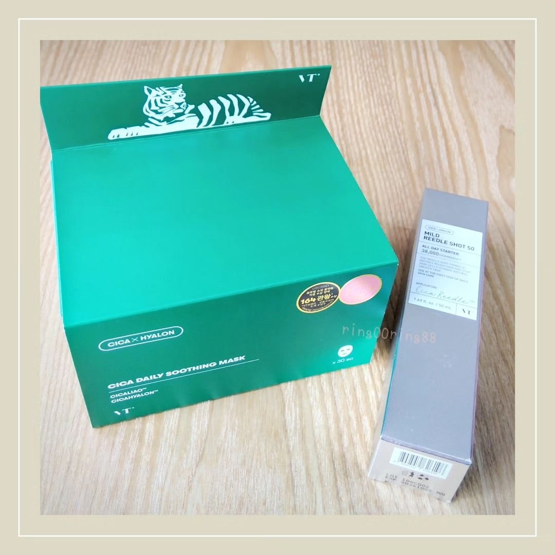 CICA デイリースージングマスク/VT/シートマスク・パックを使ったクチコミ（1枚目）