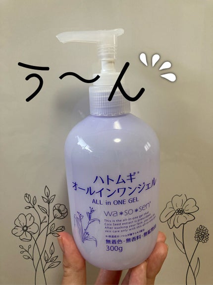 ハトムギオールインワンジェル/ハトムギ健康美人シリーズ/オールインワン化粧品を使ったクチコミ(1枚目)