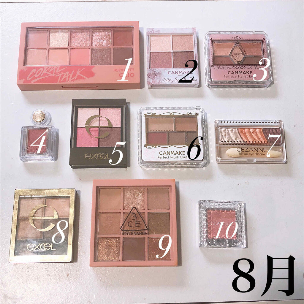 【旧品】パーフェクトスタイリストアイズ/キャンメイク/アイシャドウパレットを使ったクチコミ（3枚目）