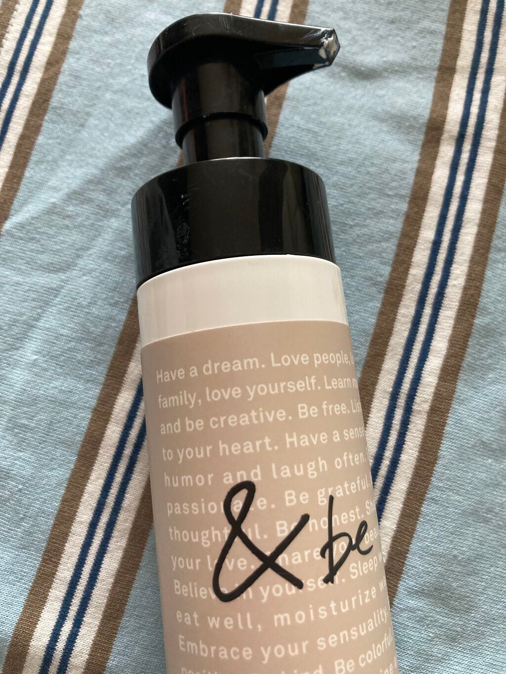 UVミルク/&be/日焼け止め・UVケアを使ったクチコミ(1枚目)