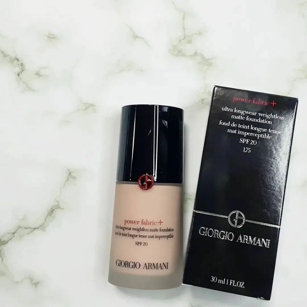 パワー ファブリック ファンデーション/ジョルジオ アルマーニ ビューティ/リキッドファンデーションを使ったクチコミ(1枚目)