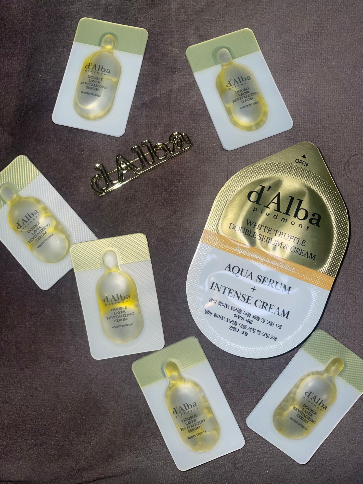 ホワイトトリュフダブルレイヤーリバイタライジングセラム/ダルバ/美容液を使ったクチコミ(1枚目)