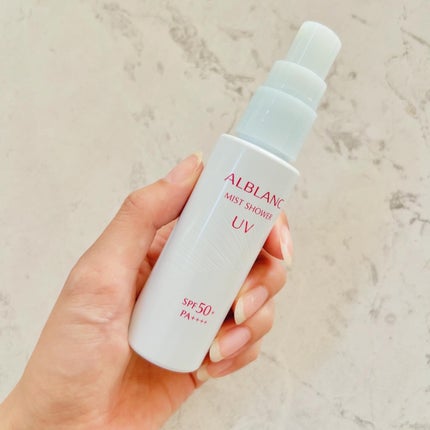 ミストシャワーUV/ALBLANC/日焼け止めミスト・スプレーを使ったクチコミ(3枚目)