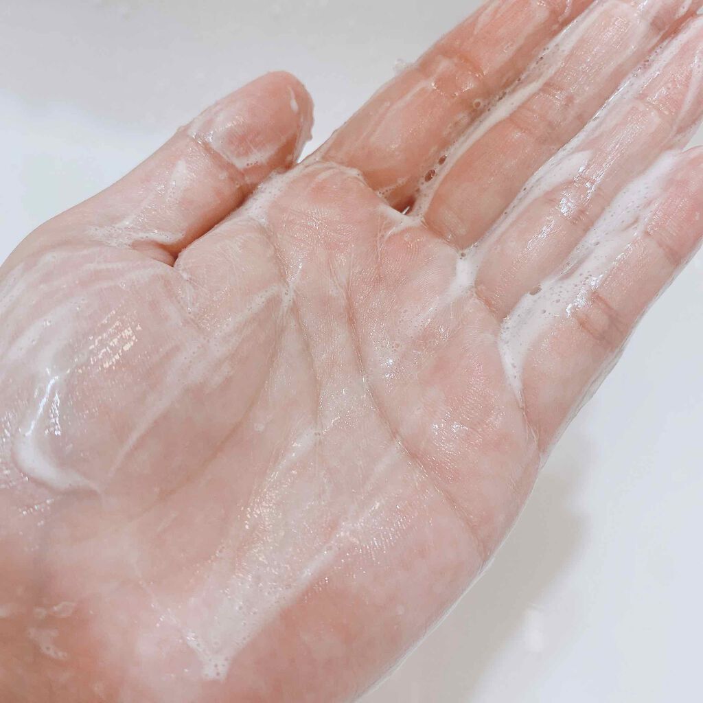 マンナンジェリーハイドロウォッシュ/PLUEST/洗顔料を使ったクチコミ(3枚目)