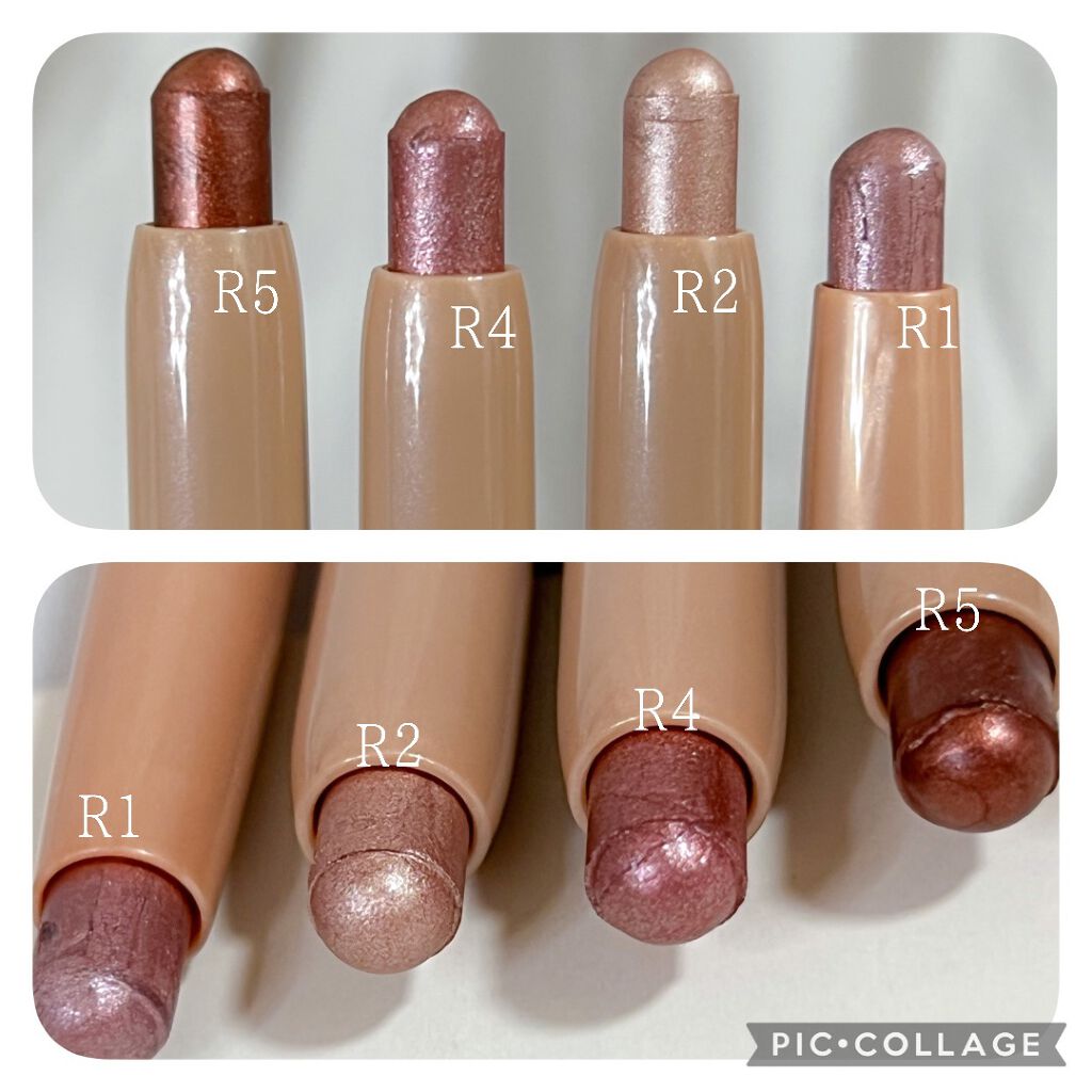 ローズグロウ リフレクションズ キャビアスティック トリオ/ローラ メルシエ/スティックアイシャドウを使ったクチコミ（3枚目）