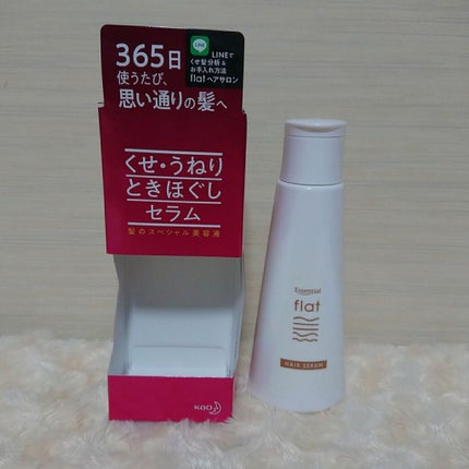 くせ・うねりときほぐしセラム/エッセンシャル flat/ヘアオイルを使ったクチコミ(1枚目)