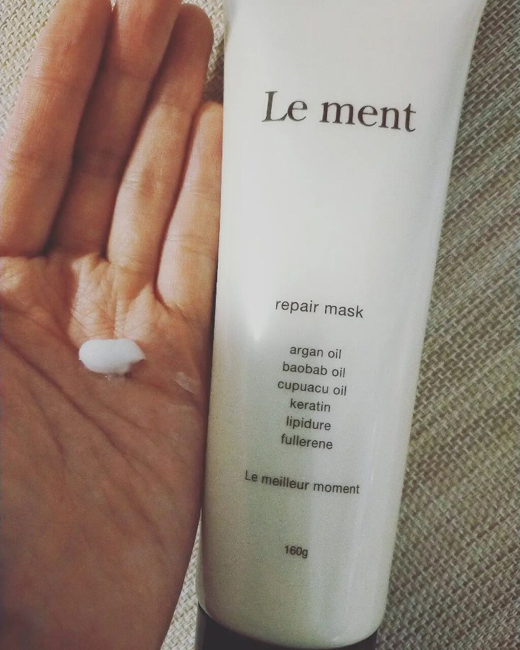 リペア マスク/Le ment/ヘアマスク・ヘアパックを使ったクチコミ（3枚目）