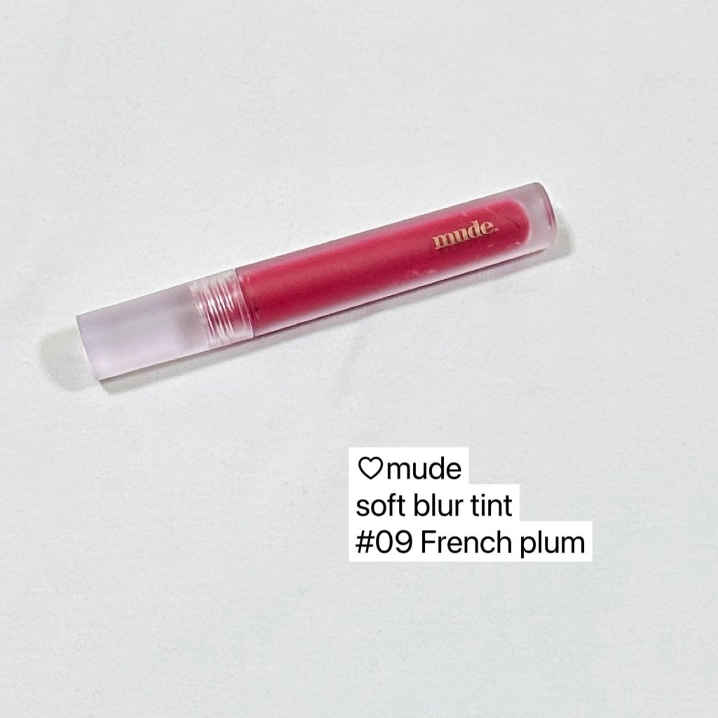 ソフトブラーティント/mude/リップティントを使ったクチコミ(4枚目)