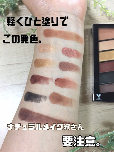 Eyeshadow 10 Pan Palette/wet 'n' wild/パウダーアイシャドウを使ったクチコミ（3枚目）