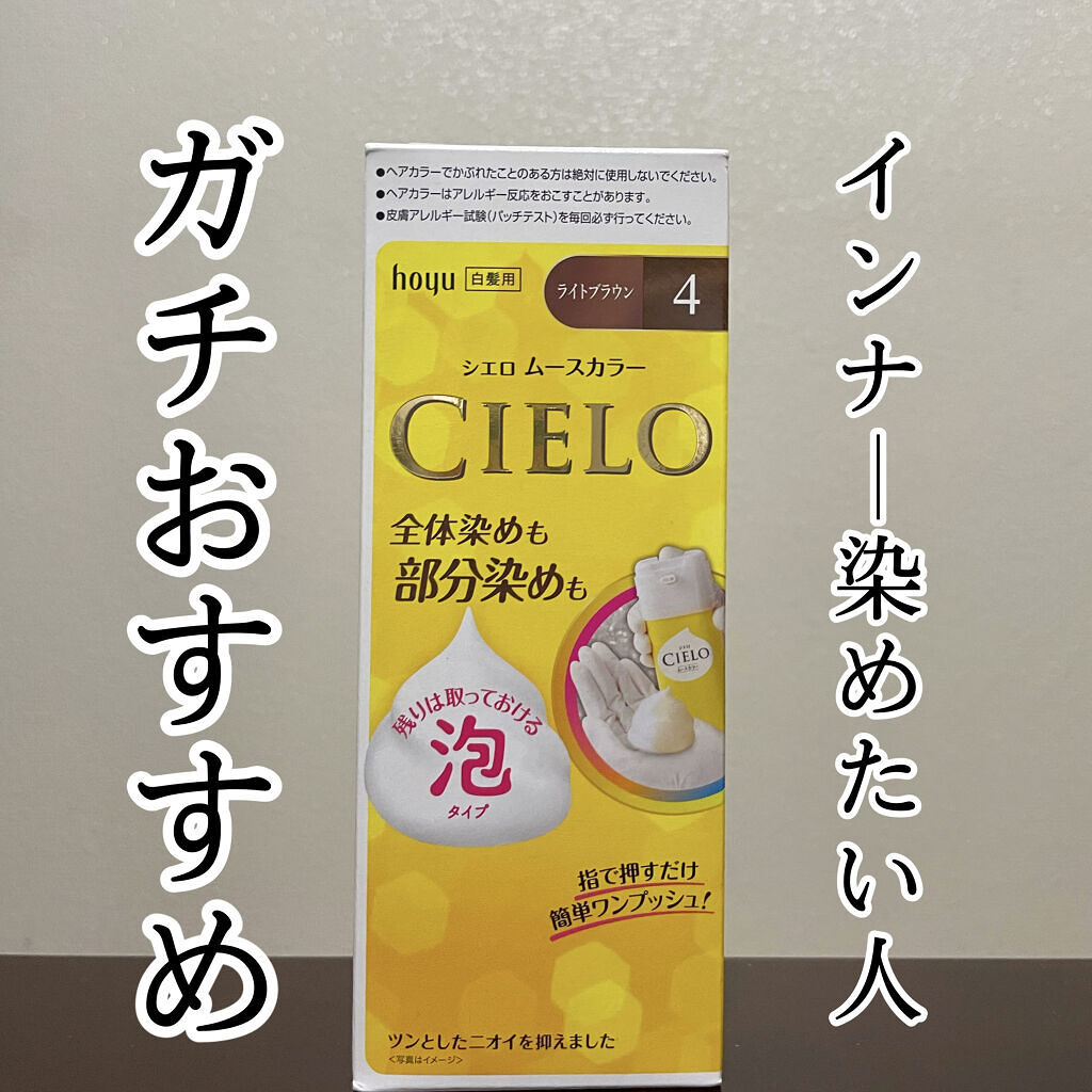 即出荷】 CIELO シエロ ムースカラー 3S スタイリッシュブラウン hoyu ホーユー 即出荷】 CIELO シエロ ムースカラー 3S スタイリッシュブラウン hoyu ホーユー