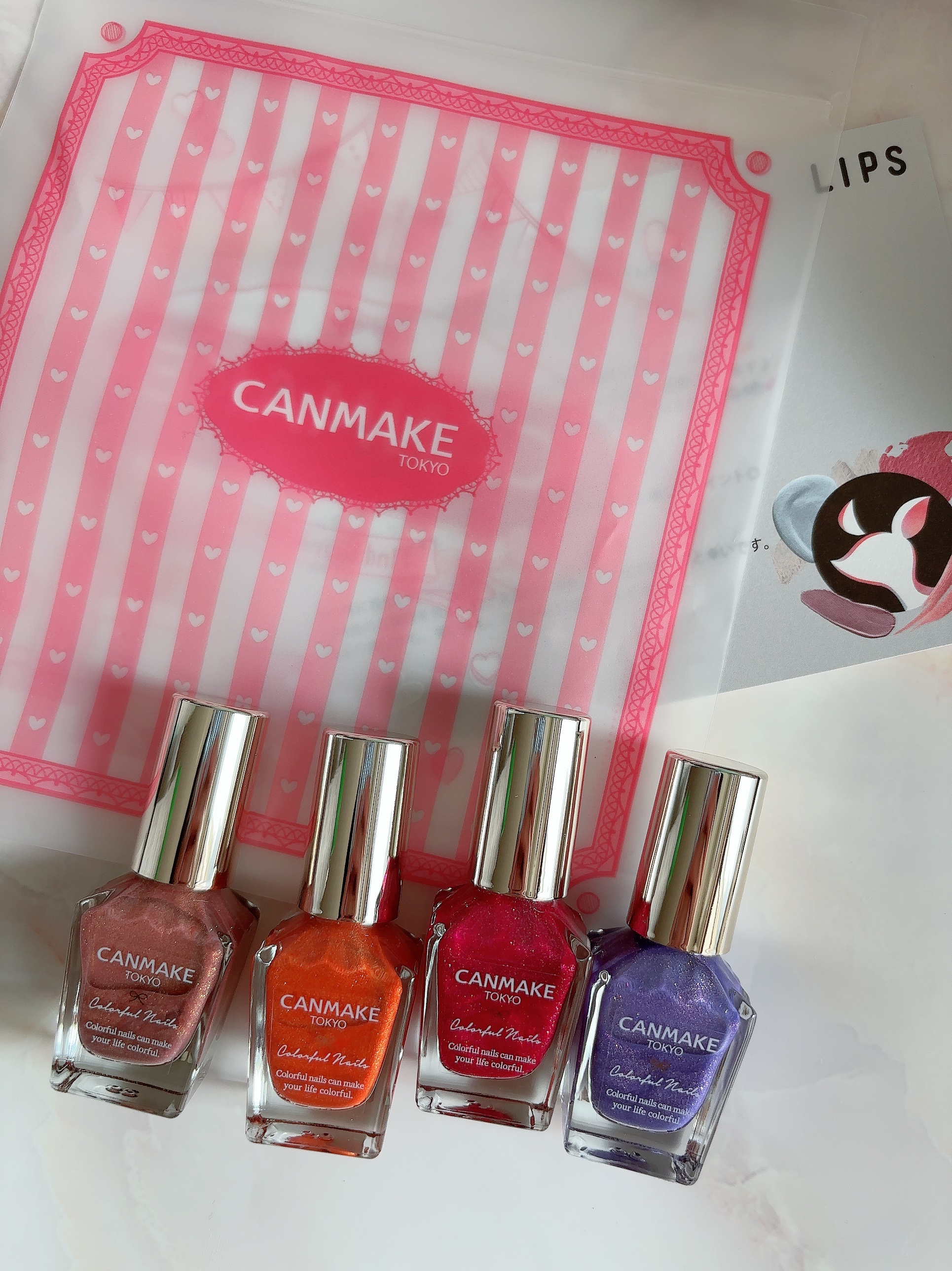 カラフルネイルズ/キャンメイク/マニキュアを使ったクチコミ（2枚目）