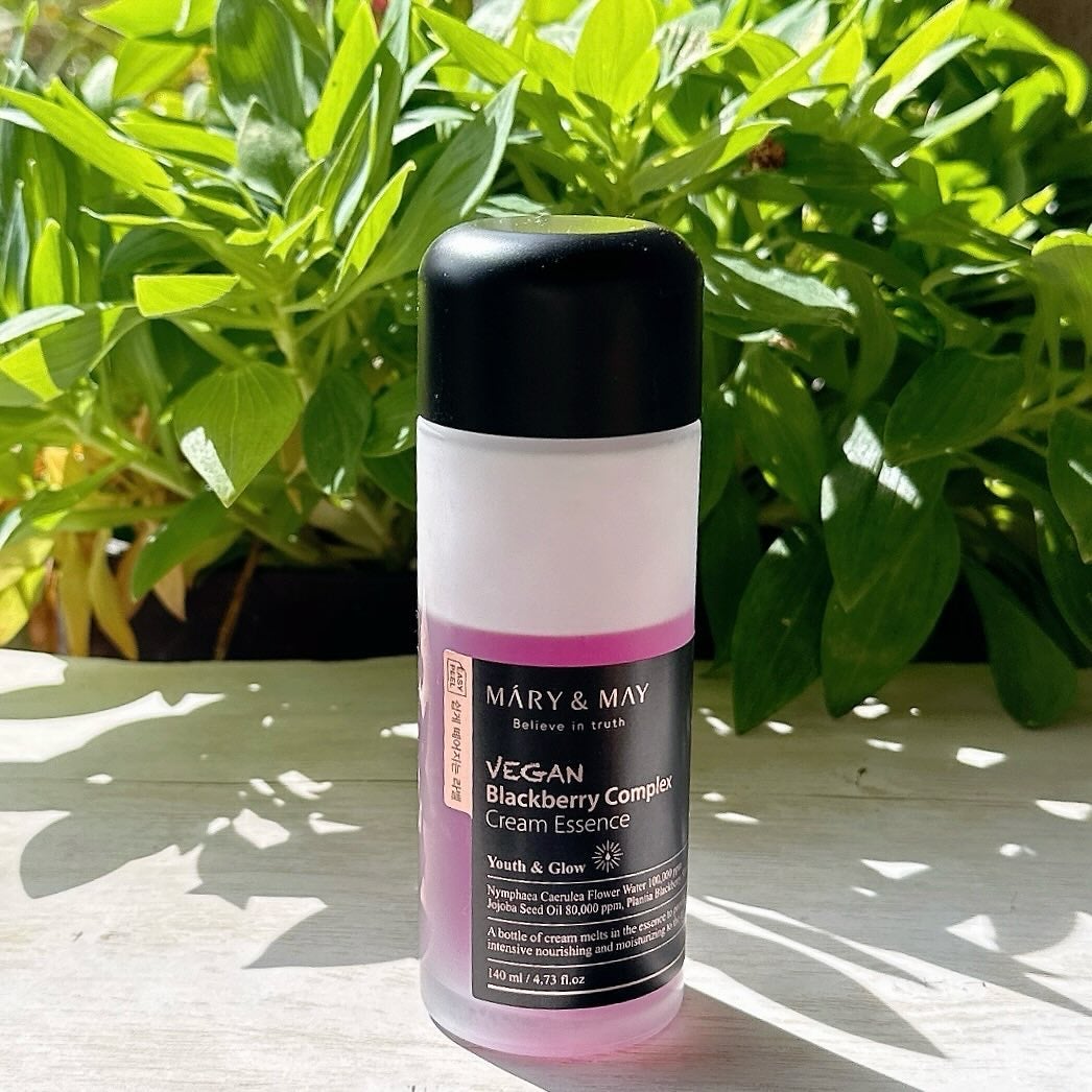 ヴィーガンブラックベリー コンプレックスクリームエッセンス/MARY&MAY/化粧水を使ったクチコミ(1枚目)
