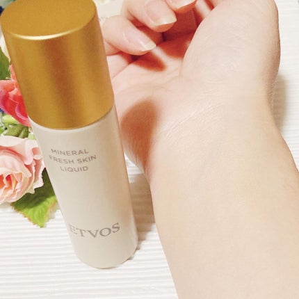 ミネラルフレッシュスキンリキッド/エトヴォス/リキッドファンデーションを使ったクチコミ(5枚目)