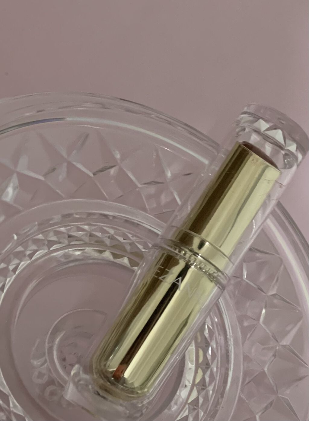 ラスティンググロスリップ/CEZANNE/口紅を使ったクチコミ（2枚目）