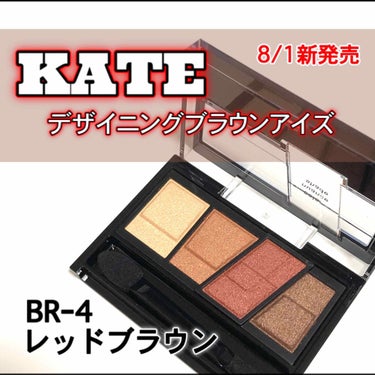 デザイニングブラウンアイズ BR-2 コーラルブラウン/KATE/アイシャドウパレットを使ったクチコミ（1枚目）