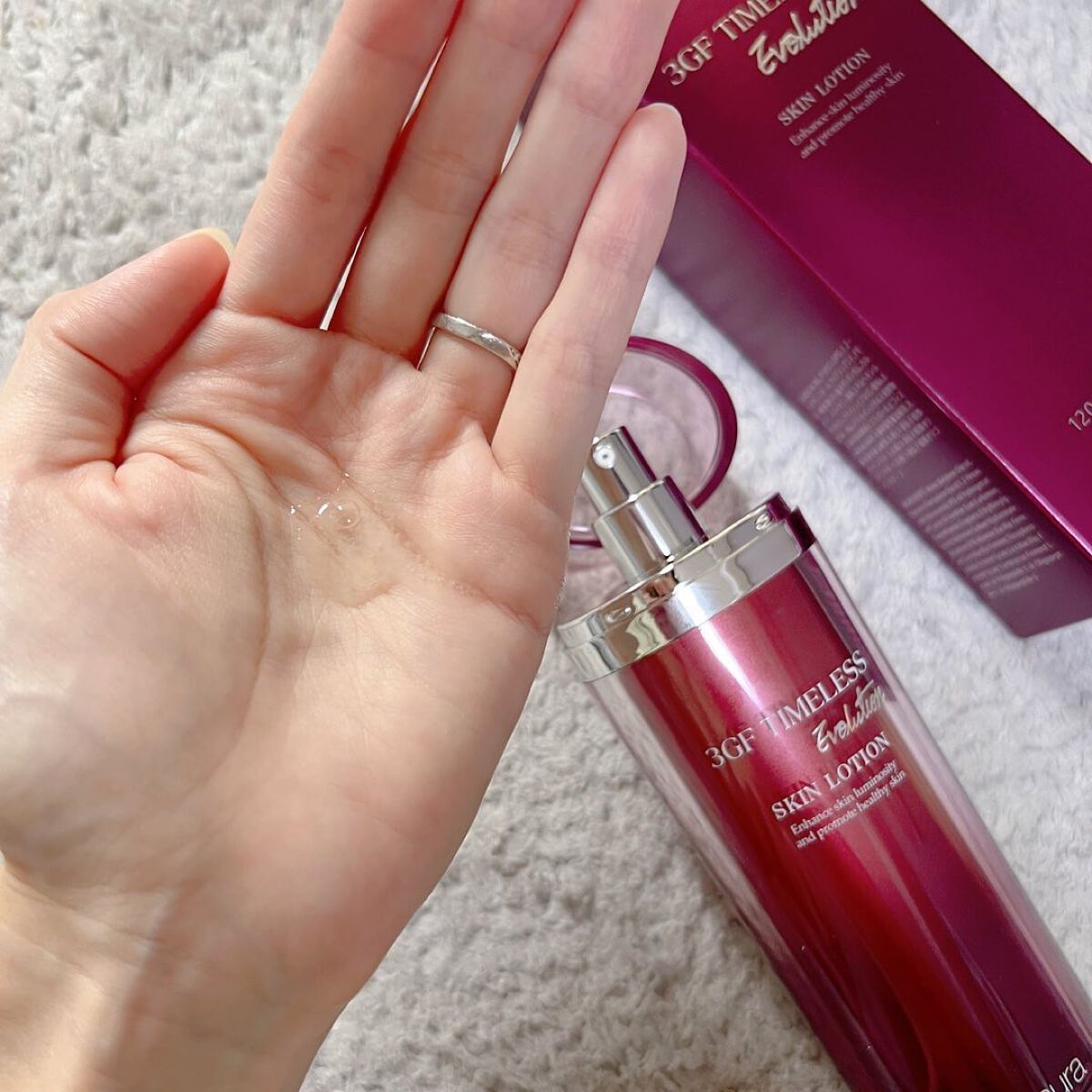 3GF TIMELESS EVOLUTION SKIN LOTION/cos:mura/化粧水を使ったクチコミ（2枚目）