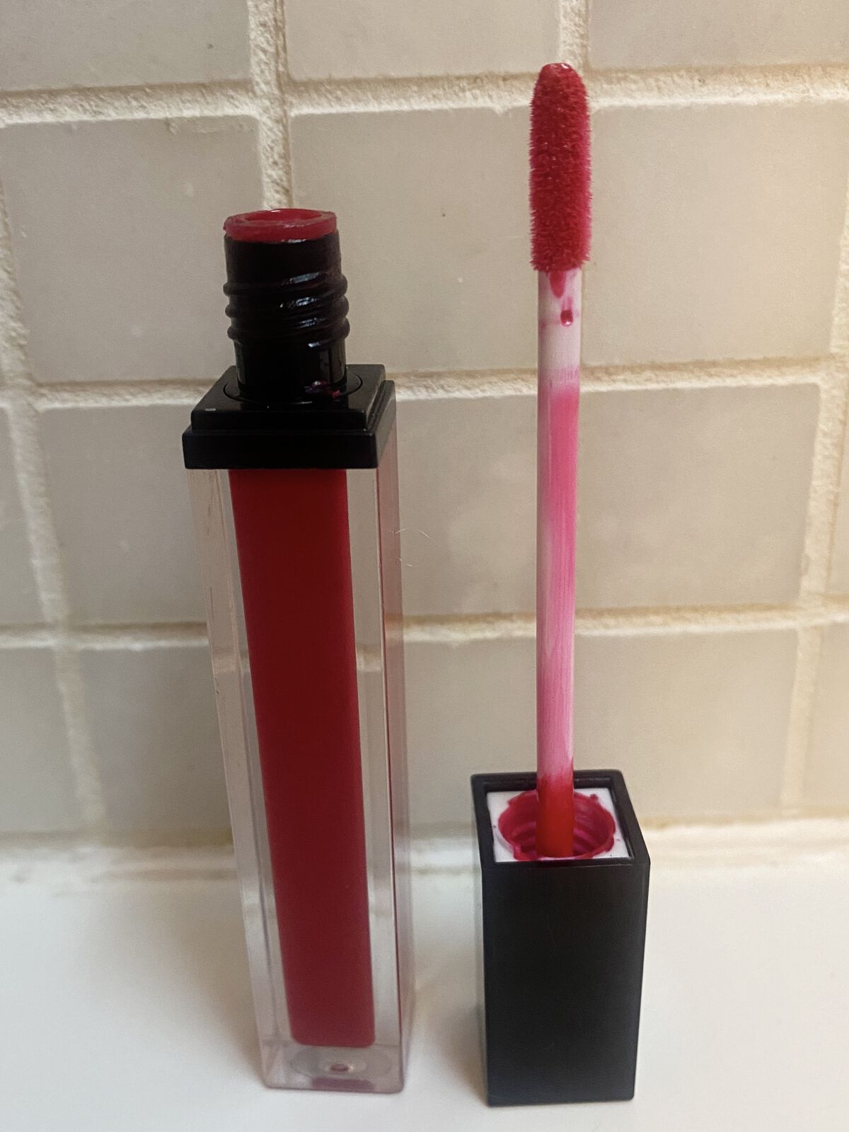 BRIGHT LIP GLAZE 05/XIMISO/口紅を使ったクチコミ（3枚目）