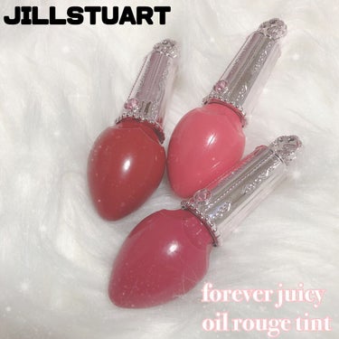 フォーエヴァージューシー オイルルージュ ティント 01 forbidden fruit/JILL STUART/口紅を使ったクチコミ（1枚目）