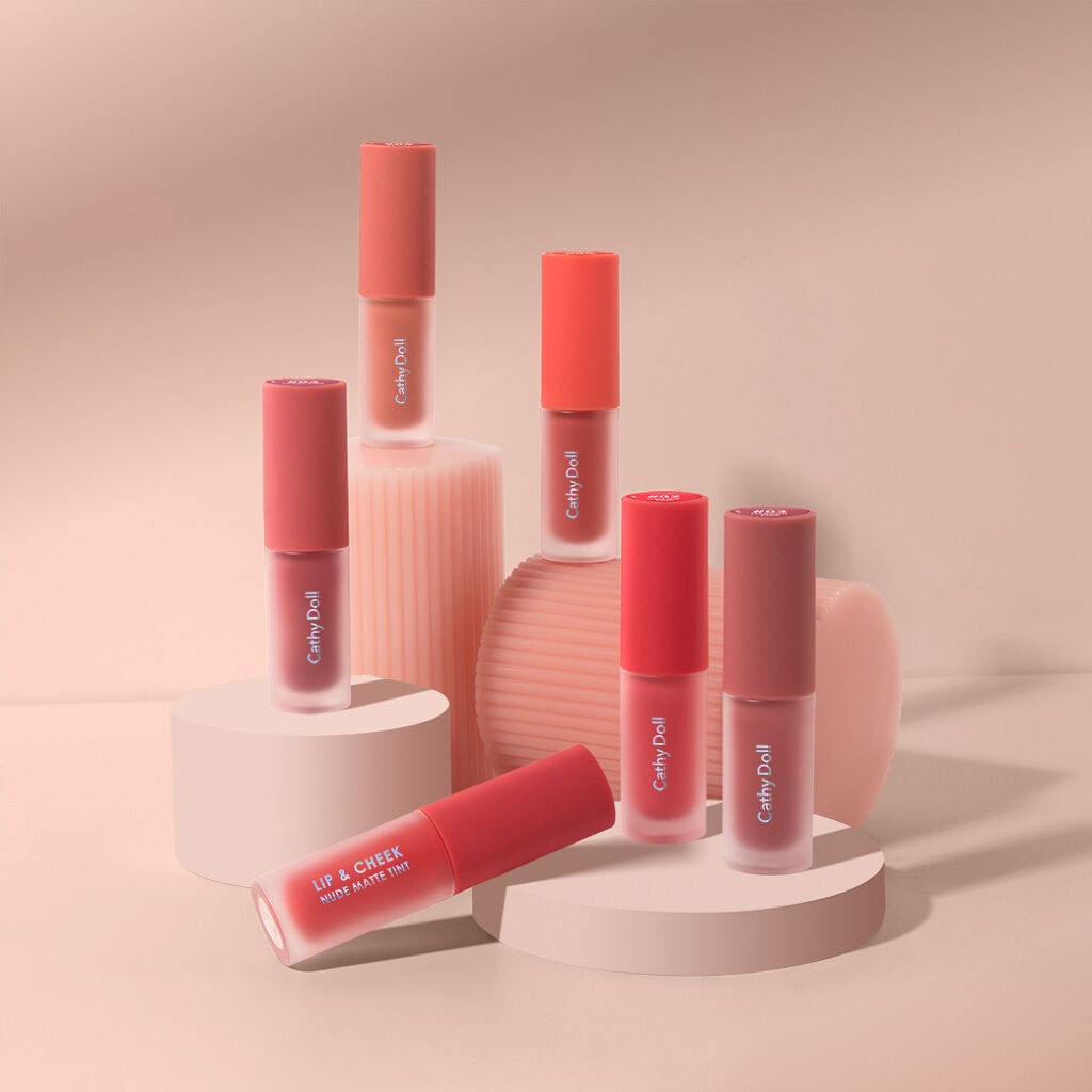 リップアンドチーク ヌードマットティント CathyDoll