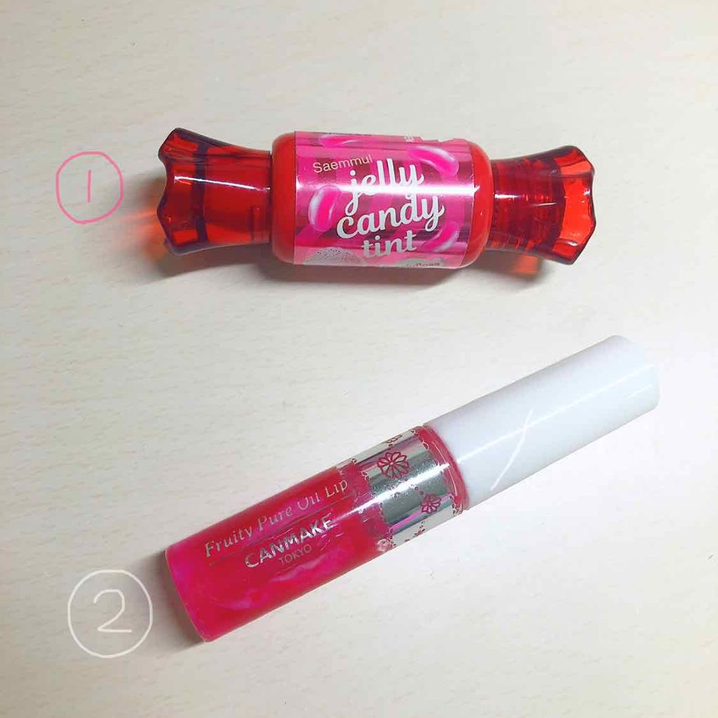 フルーティーピュアオイルリップ/キャンメイク/リップグロスを使ったクチコミ(1枚目)