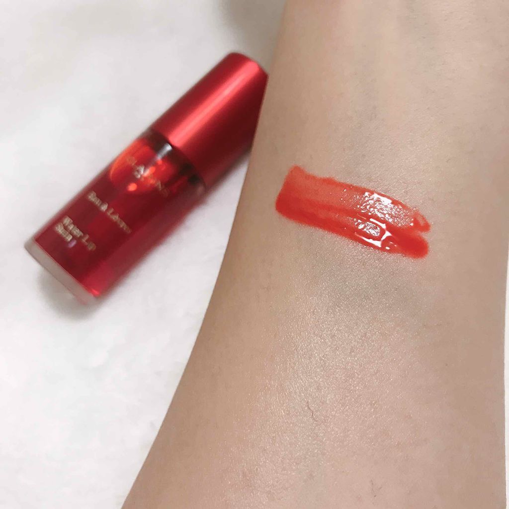 ウォーターリップ ステイン/CLARINS/リップグロスを使ったクチコミ（3枚目）
