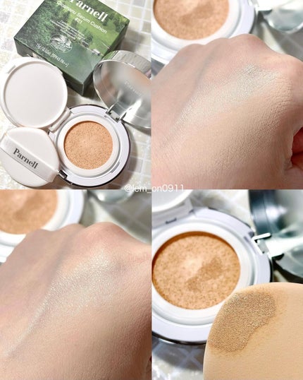 シカマヌ セラム クッションファンデ/parnell/クッションファンデーションを使ったクチコミ(4枚目)