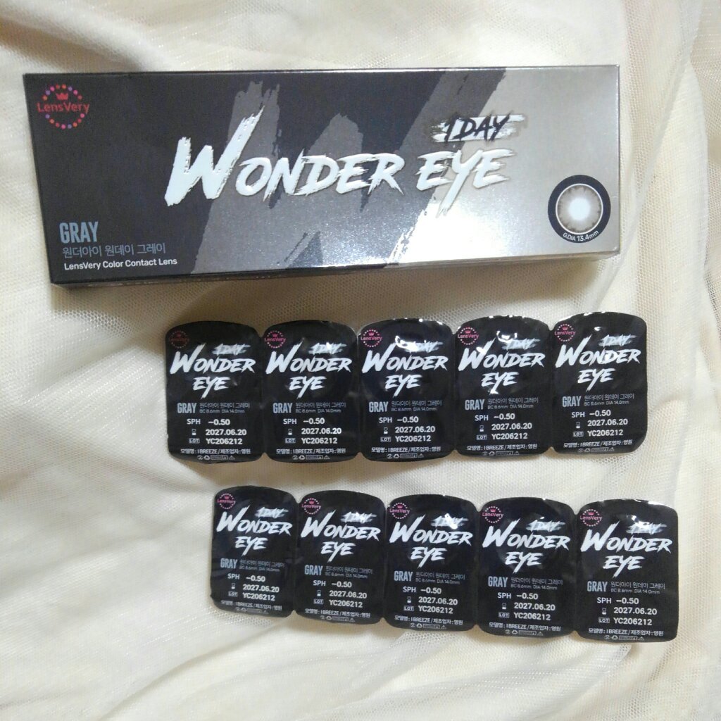 ワンダーアイ/ANN365LENS/カラーコンタクトレンズを使ったクチコミ（1枚目）