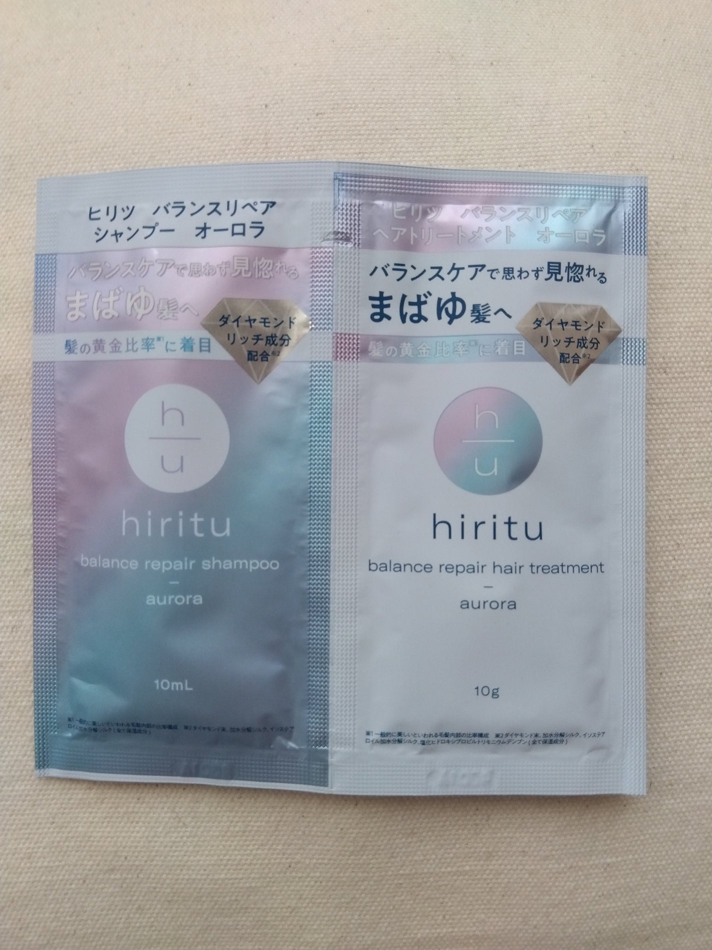ヒリツ バランスリペアシャンプー/ヘアトリートメント オーロラ/hiritu/市販シャンプーを使ったクチコミ(1枚目)