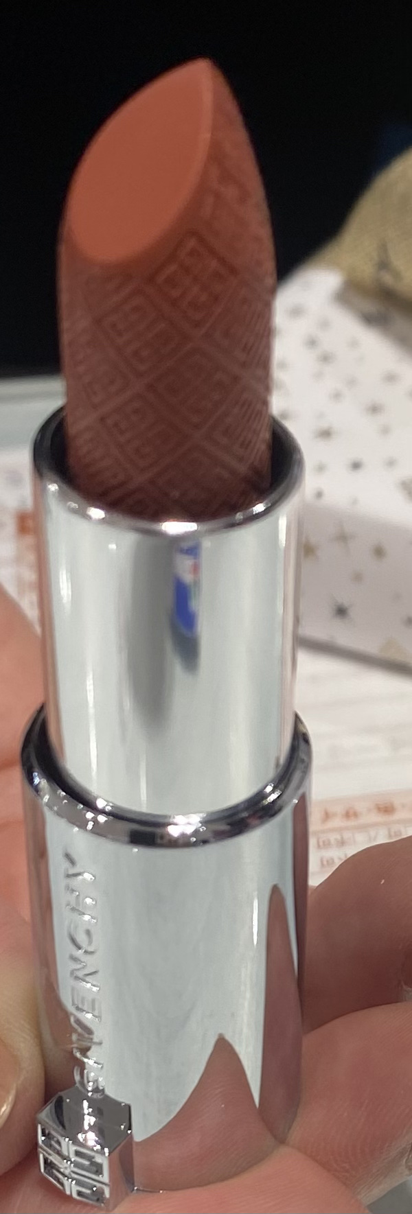 ルージュ・ジバンシイ・ベルベット ルージュ・ジバンシイ・ベルベット（ホリデー コレクション 2023）/GIVENCHY/口紅を使ったクチコミ（1枚目）