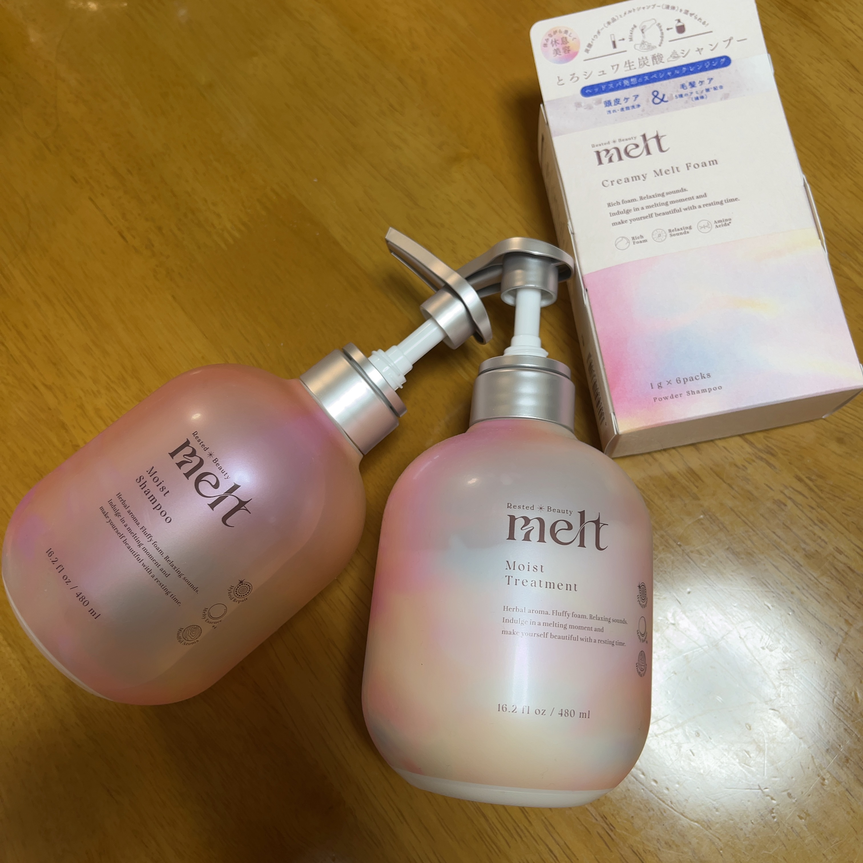 メルト クリーミーメルトフォーム/melt/市販シャンプーを使ったクチコミ（1枚目）
