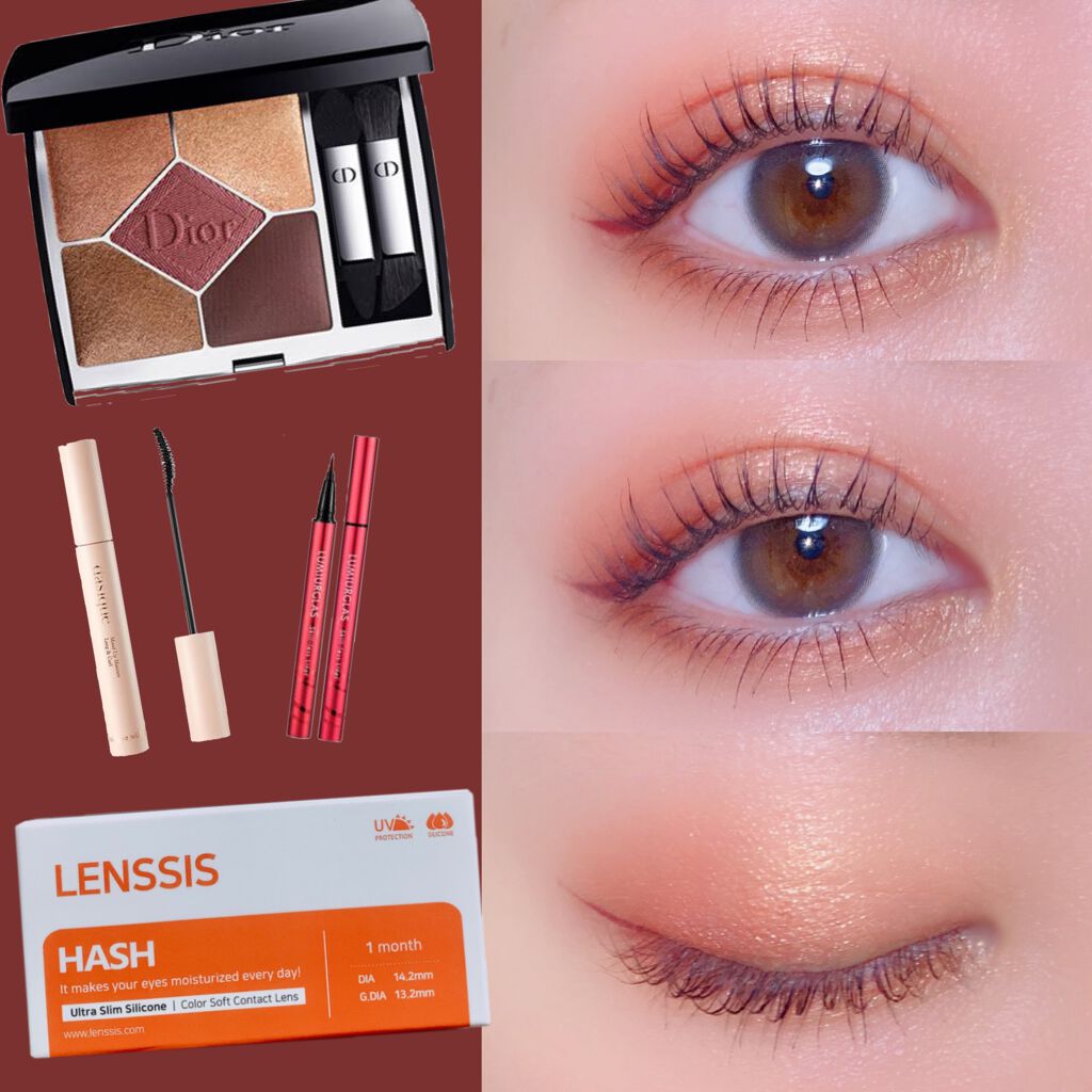 ハッシュシリーズ/LENSSIS/カラーコンタクトレンズを使ったクチコミ（1枚目）