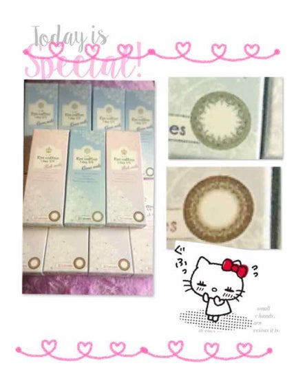 アイコフレ ワンデー UV/シード/ワンデー(1DAY)カラコンを使ったクチコミ(1枚目)