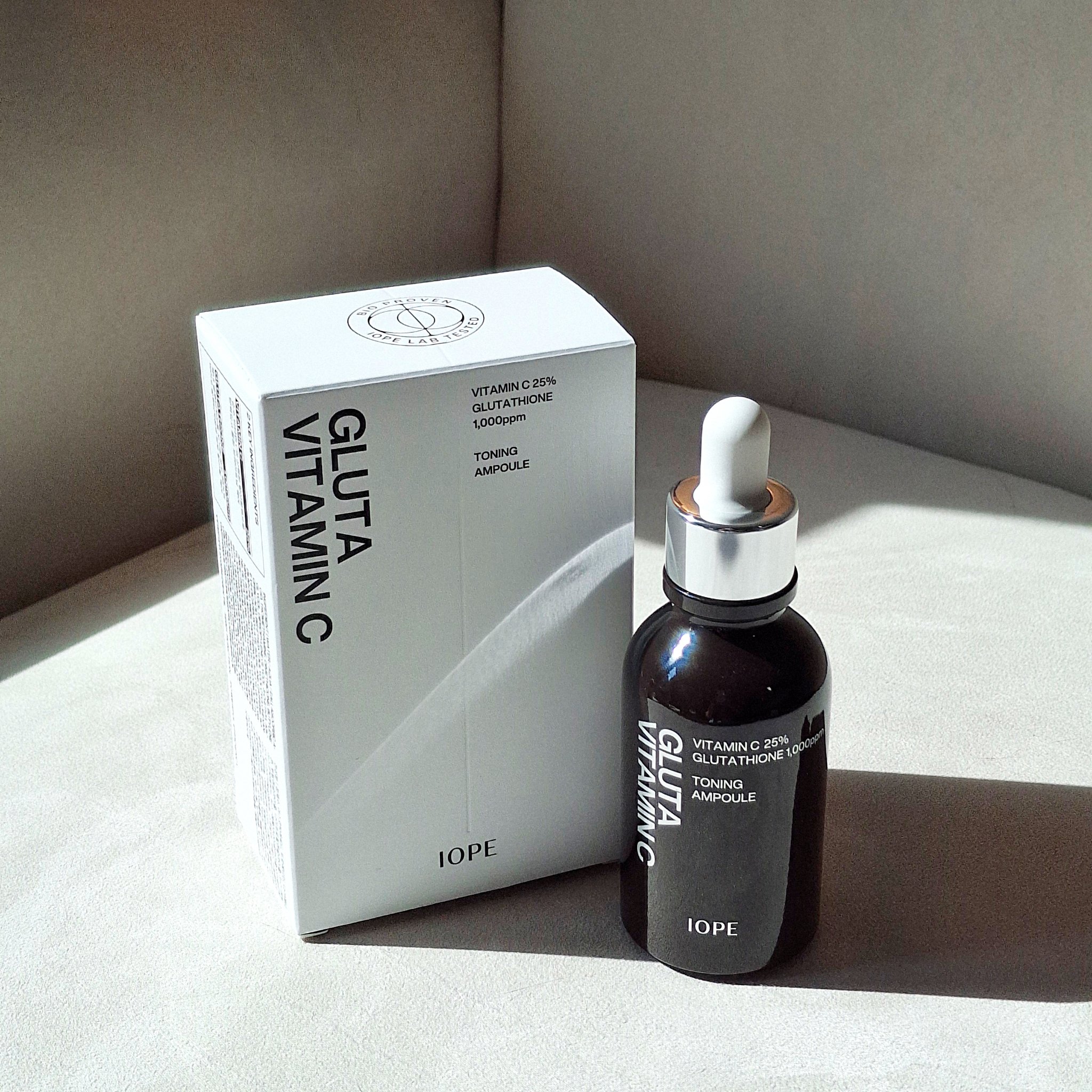 グルタ ビタミンC トーニング アンプル/IOPE/美容液を使ったクチコミ（2枚目）