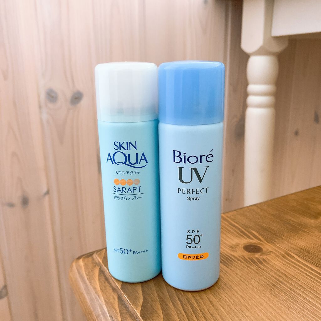 ビオレUV  速乾さらさらスプレー/ビオレ/日焼け止めミスト・スプレーを使ったクチコミ（1枚目）