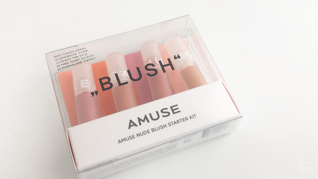 ミニブラッシュキット/AMUSE/リキッドチークを使ったクチコミ（1枚目）