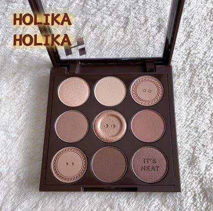 マイフェイブムードアイパレット 9カラー/HOLIKA HOLIKA/アイシャドウパレットを使ったクチコミ(1枚目)