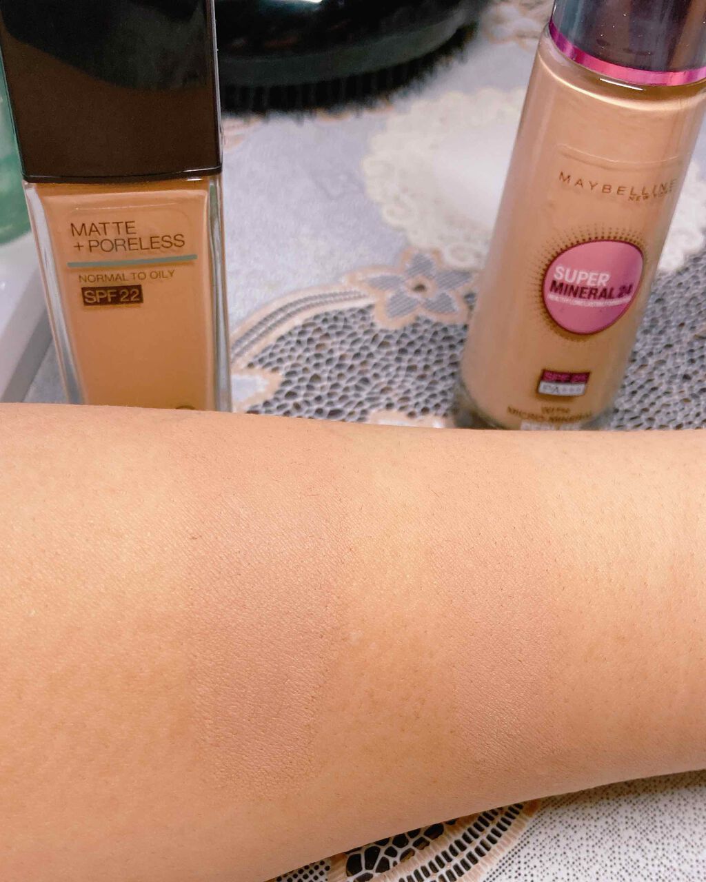 SP ミネラル リキッド ロングキープ/MAYBELLINE NEW YORK/リキッドファンデーションを使ったクチコミ（2枚目）