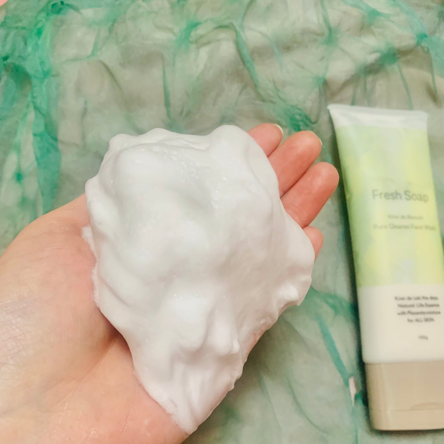 キレイ・デ・ボーテ フレッシュソープ/キレイ・デ・ラボ/洗顔フォームを使ったクチコミ(3枚目)