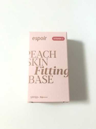 ピーチスキンフィッティングベース オールニュー SPF50 PA++++/espoir/化粧下地を使ったクチコミ（2枚目）