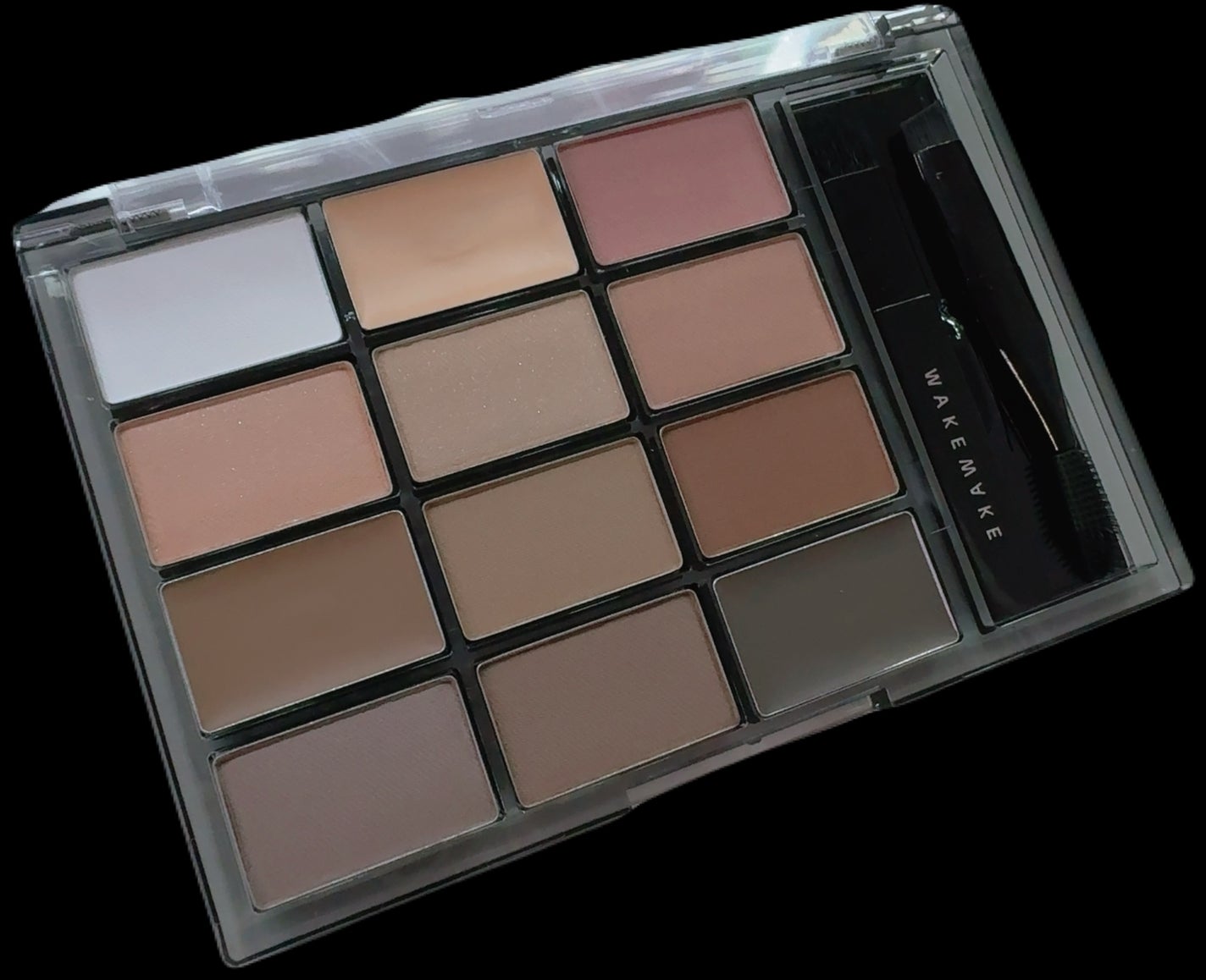 ソフトドローイングブロウパレット/wakemake/パウダーアイブロウを使ったクチコミ(3枚目)