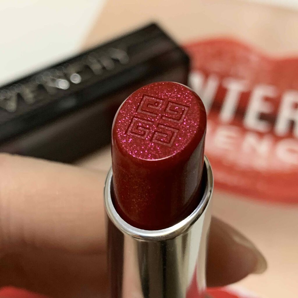 ランテルディ・リップスティック No.316 ワイルド・ヴァーミリオン/GIVENCHY/口紅を使ったクチコミ（2枚目）