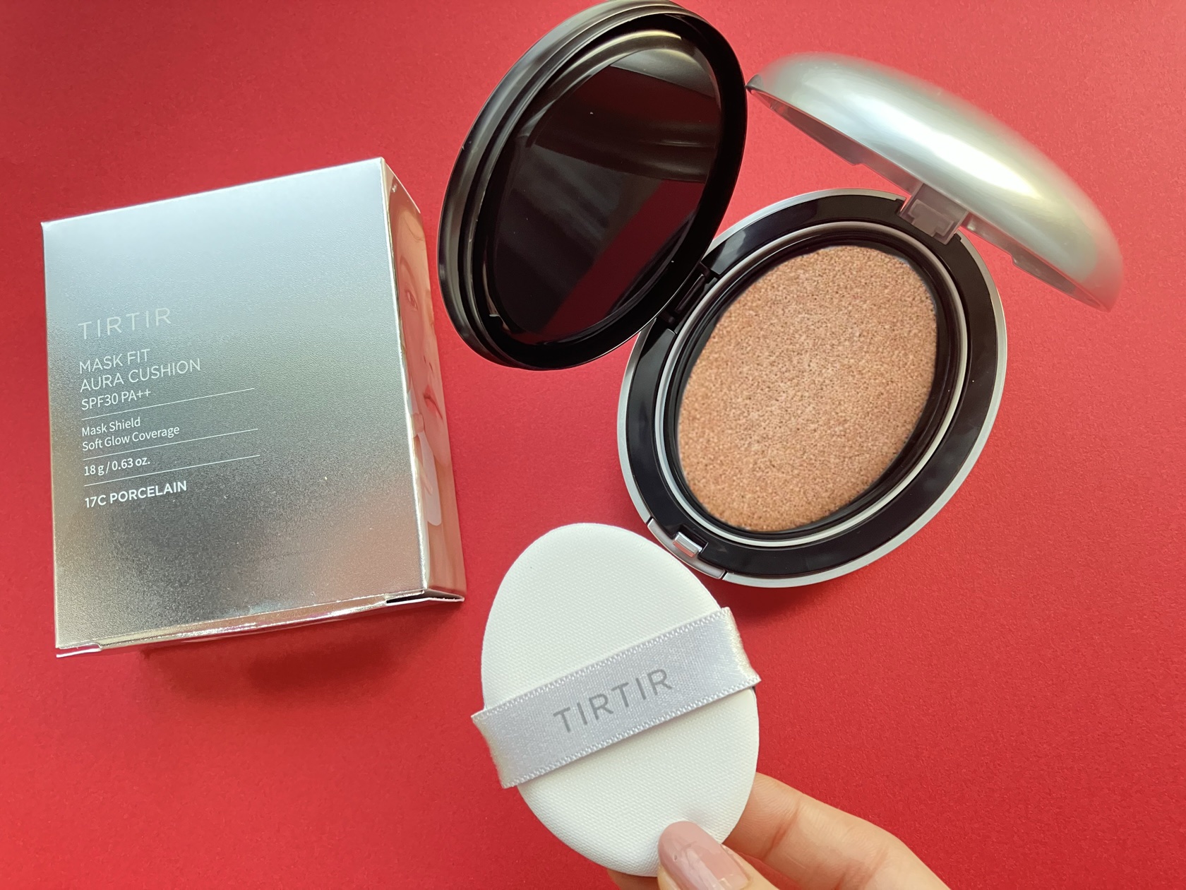 マスクフィットオーラクッション/TIRTIR(ティルティル)/クッションファンデーションを使ったクチコミ（2枚目）