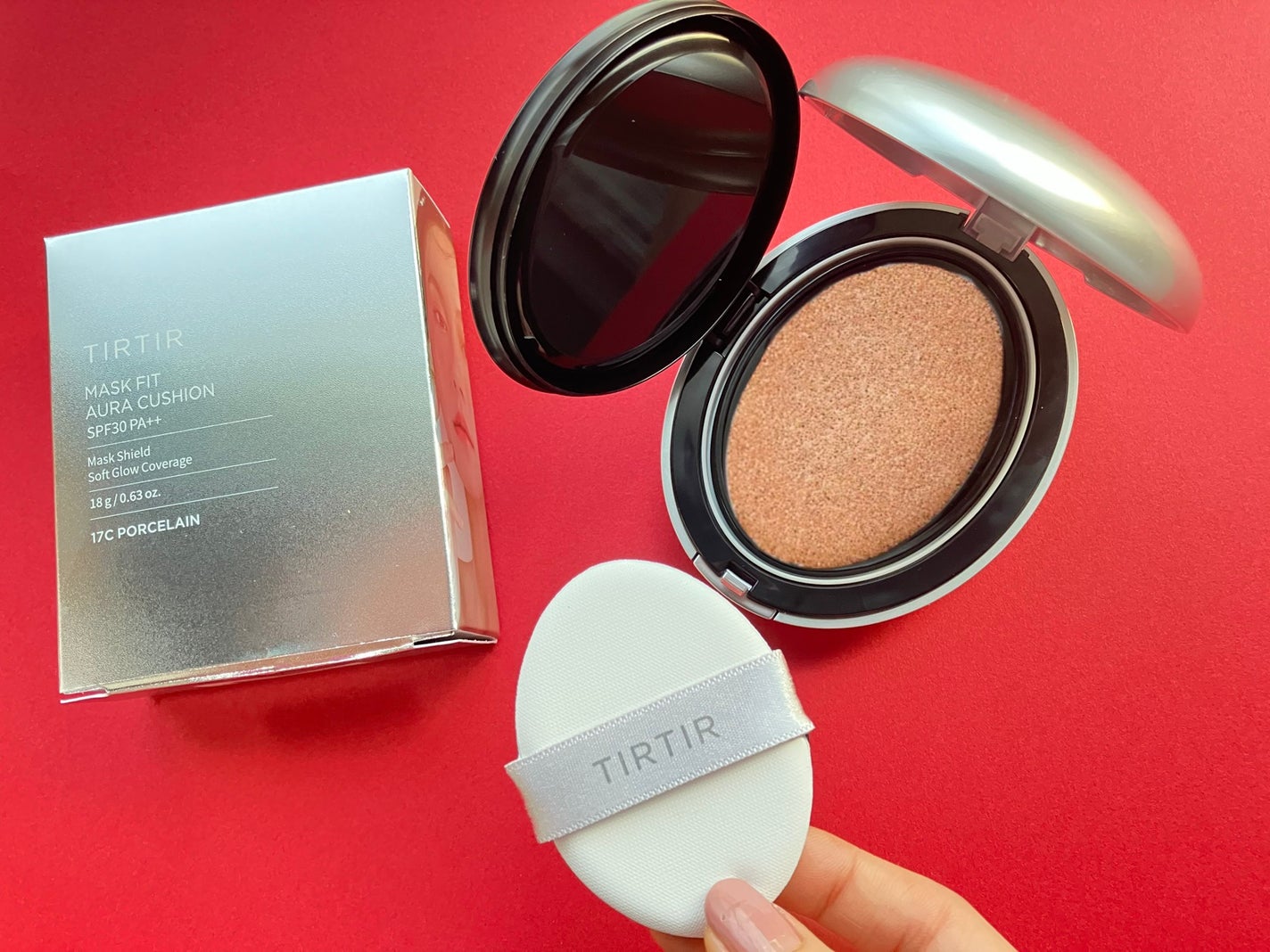 マスクフィットオーラクッション/TIRTIR(ティルティル)/クッションファンデーションを使ったクチコミ(2枚目)