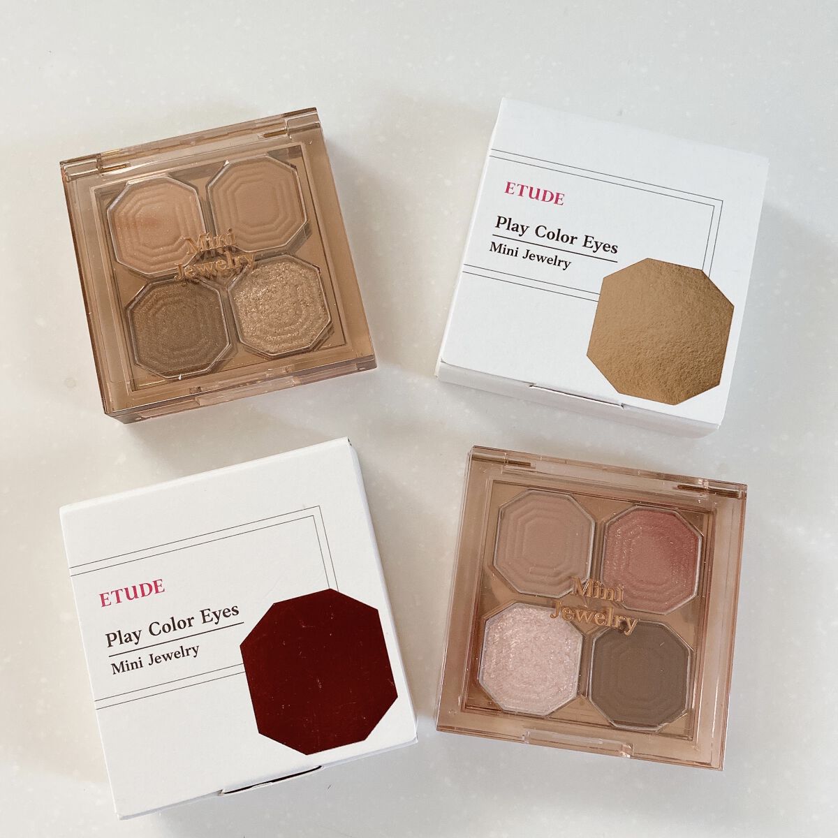 プレイ カラー アイズ ミニ ジュエリー/ETUDE/アイシャドウパレットを使ったクチコミ（1枚目）