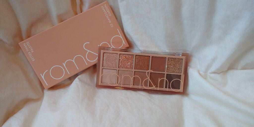 ベターザンパレット/rom&nd/アイシャドウパレットを使ったクチコミ(1枚目)