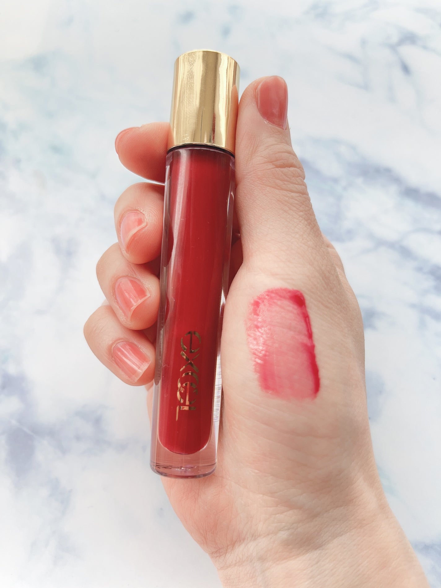 ニュアンスグロスオイル/excel/リップグロスを使ったクチコミ(3枚目)