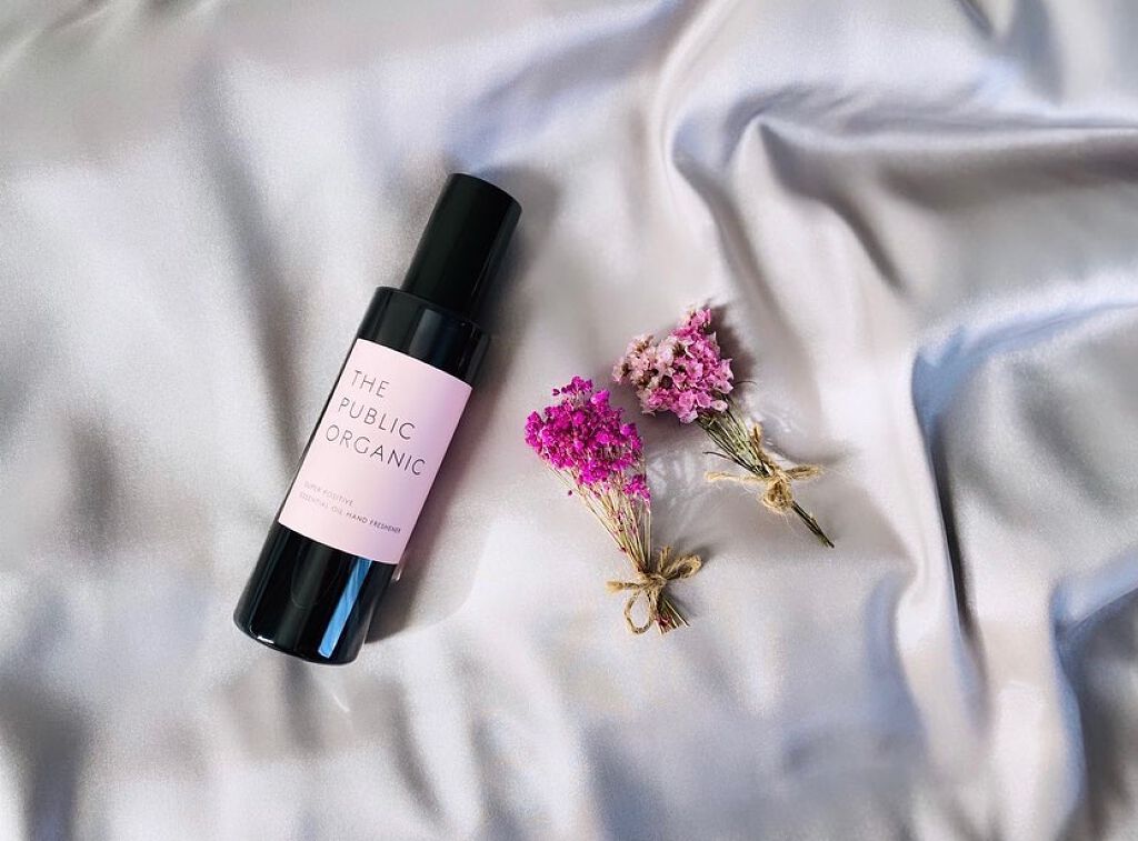 スーパーポジティブ 精油ハンドフレッシュナー/THE PUBLIC ORGANIC/ハンドクリームを使ったクチコミ（1枚目）