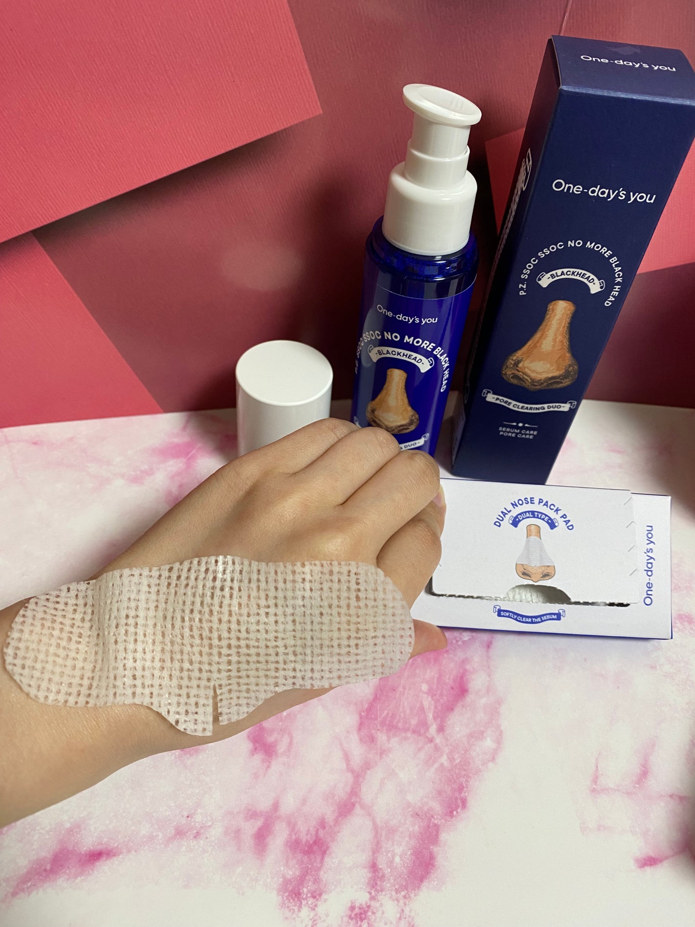 ノーモアブラックヘッド(ノーズピーリング)/One-day's you/スクラブ・ゴマージュを使ったクチコミ(2枚目)