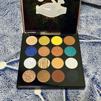 大英博物館 エジプトシリーズ アイシャドウパレット/ZEESEA/アイシャドウパレットを使ったクチコミ(5枚目)